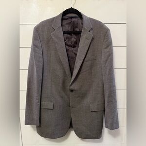 Brooks Brothers Blazer Mens 44L Wool Regent Fit Reda Italy Fabric Lined Jacket